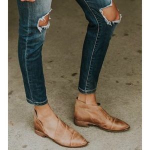 Free People Royale flat brown size 38